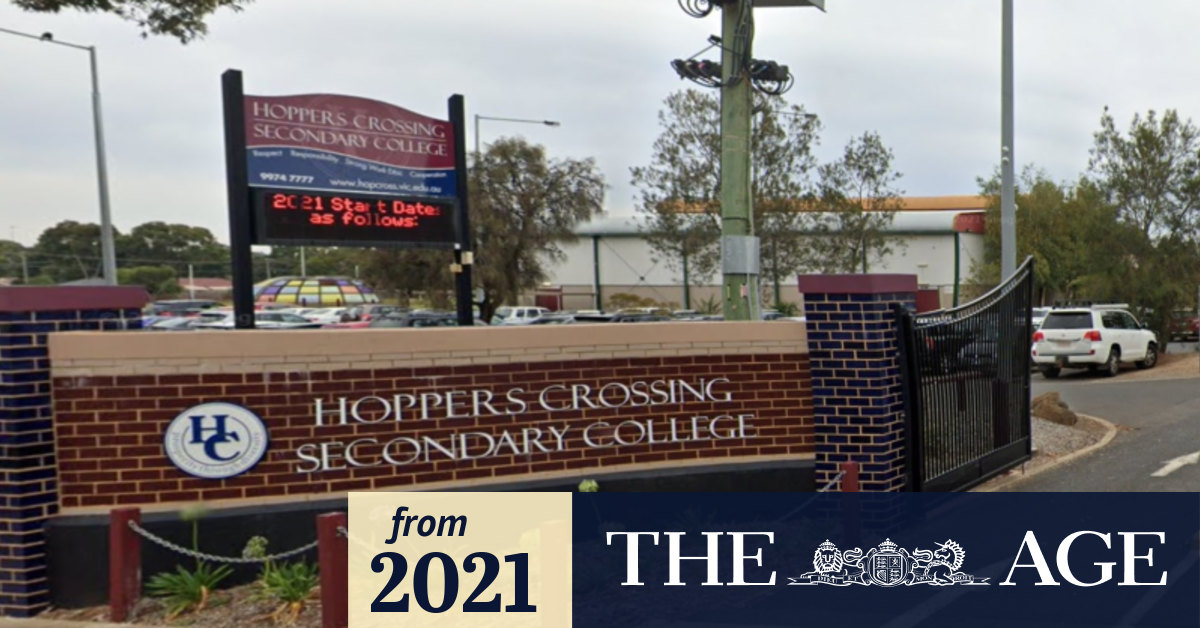 Hoppers Crossing Secondary College stabbing Schoolboy injured on campus